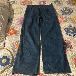 RARE Vintage Levi’s 70s 29x31 High Waist Wide Leg Orange Tab Jeans